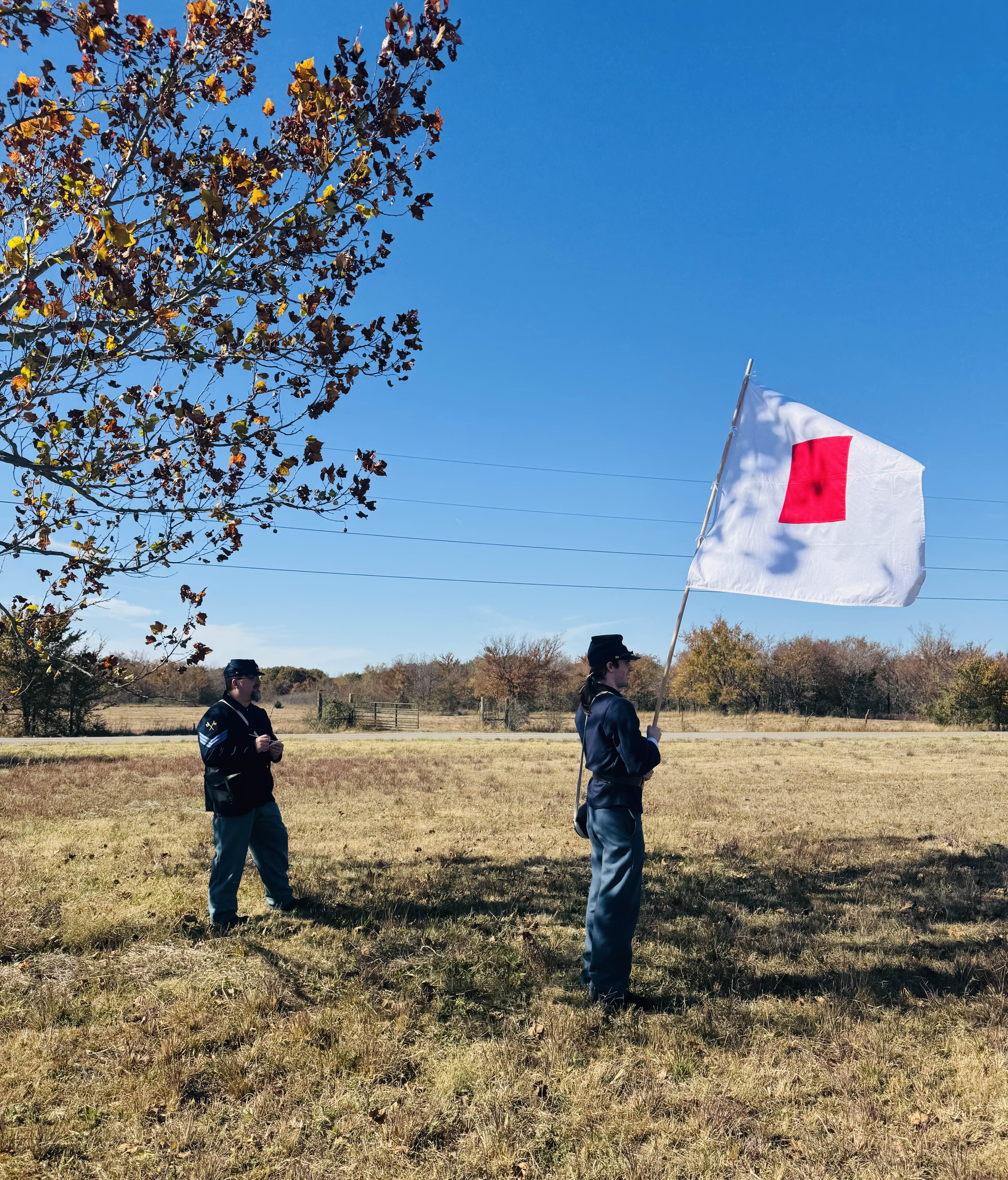 Group photo of the OKC Signal Corps team